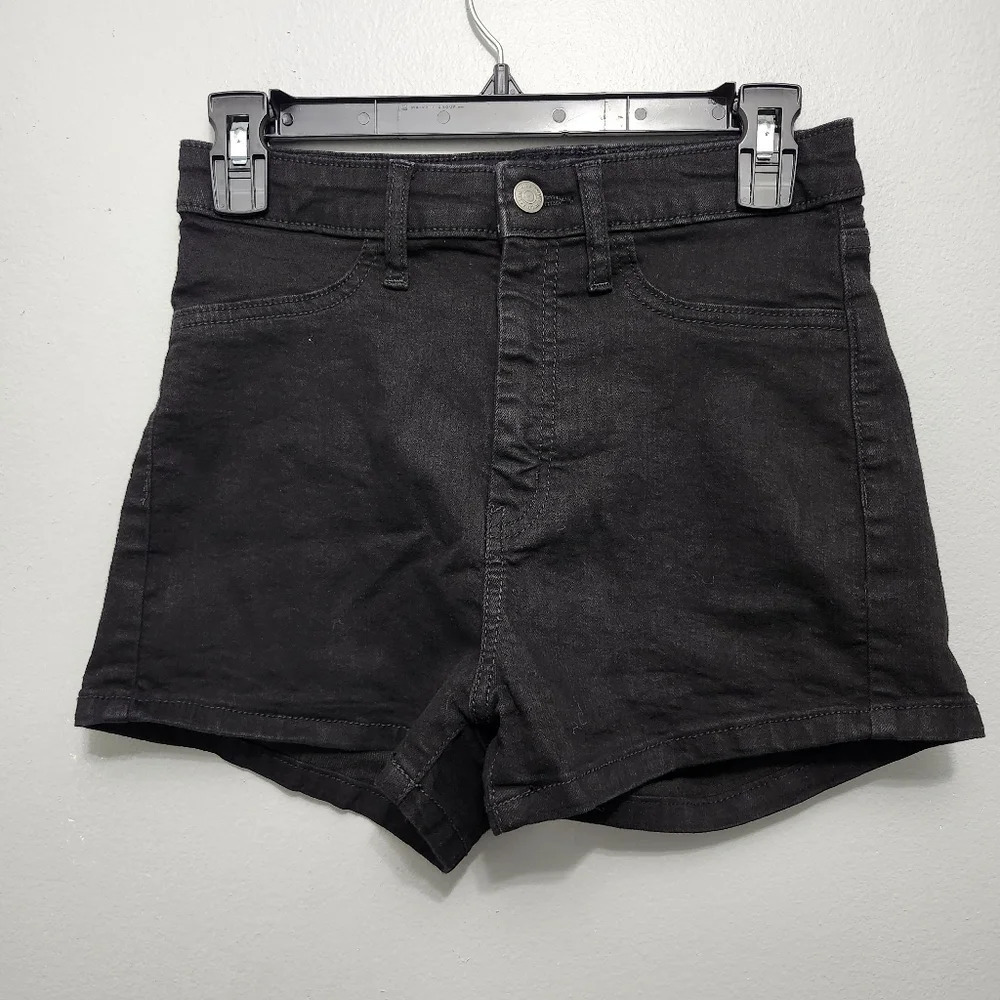 Wild fable women's highest rise shorts size 6 black